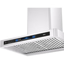  Vesta 30-inch Hamburg Series Wall Mount Range Hood with Voice Control DC Motor VRH-HAMBURG-30SS IMAGE 3