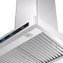  Vesta 30-inch Hamburg Series Wall Mount Range Hood with Voice Control DC Motor VRH-HAMBURG-30SS IMAGE 9