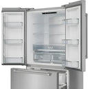  Vesta Yukon 36-inch, 22.5 cu. ft. Counter-Depth French 3-Door Refrigerator with Ice Maker VRF-Yukon-36SS IMAGE 3