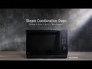  Panasonic 1.0 cu. ft. Countertop Steam Combi Microwave Oven NN-DS59NB EXTERNAL_VIDEO 1