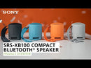 Sony Bluetooth Wireless Speaker SRS-XB100/B EXTERNAL_VIDEO 1