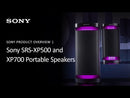 Sony Bluetooth Water Resistant Portable Speaker SRS-XP700 EXTERNAL_VIDEO 1