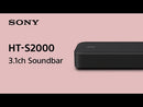 Sony 3.1-Channel Sound Bar with Bluetooth HT-S2000 EXTERNAL_VIDEO 1
