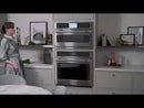  Café 30-inch, 1.7 cu. ft. Built-in Custom Speed Oven Five in One with 120V Advantium® Technology CSB913P2VS1 EXTERNAL_VIDEO 1