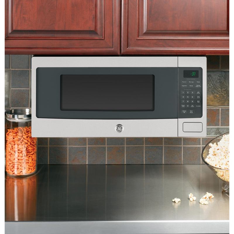 GE Profile 24-inch, 1.1 cu. ft. Countertop Microwave Oven PEM10SFC IMAGE 5