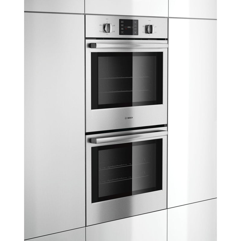 Bosch 30-inch, 9.2 cu. ft. Built-in Double Wall Oven with EcoClean™ HBL5551UC IMAGE 2