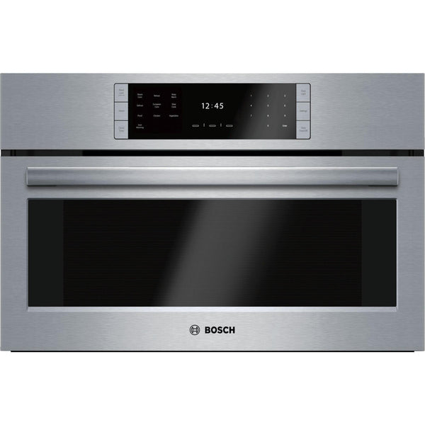 Bosch 30-inch, 1.4 cu. ft. Built-in Single Wall Oven with Convection HSLP451UC IMAGE 1