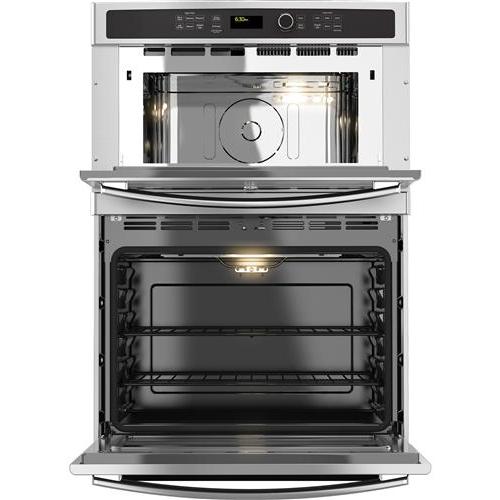 GE 30-inch, 5 cu. ft. Built-in Combination Wall Oven JT3800SHSS IMAGE 3