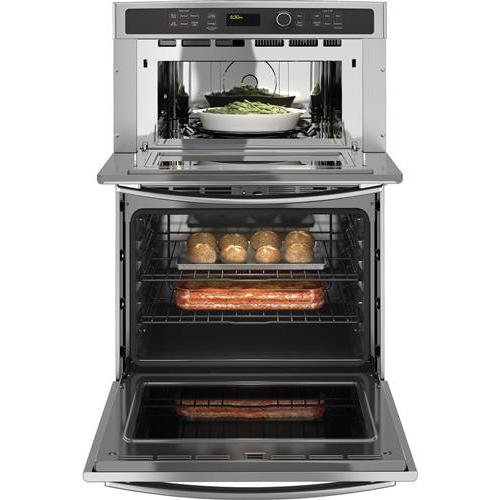 GE 30-inch, 5 cu. ft. Built-in Combination Wall Oven JT3800SHSS IMAGE 4