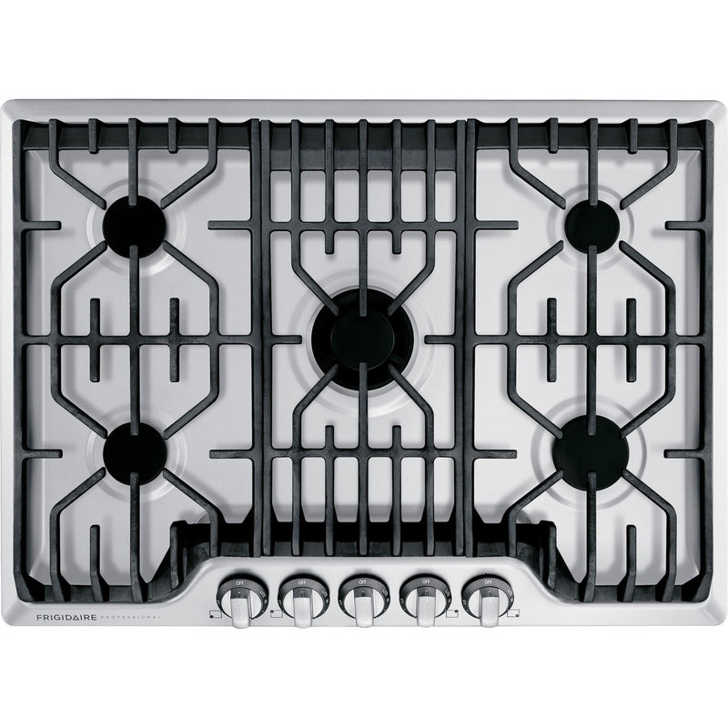 Frigidaire Professional 30-inch Built-In Gas Cooktop FPGC3077RS IMAGE 1