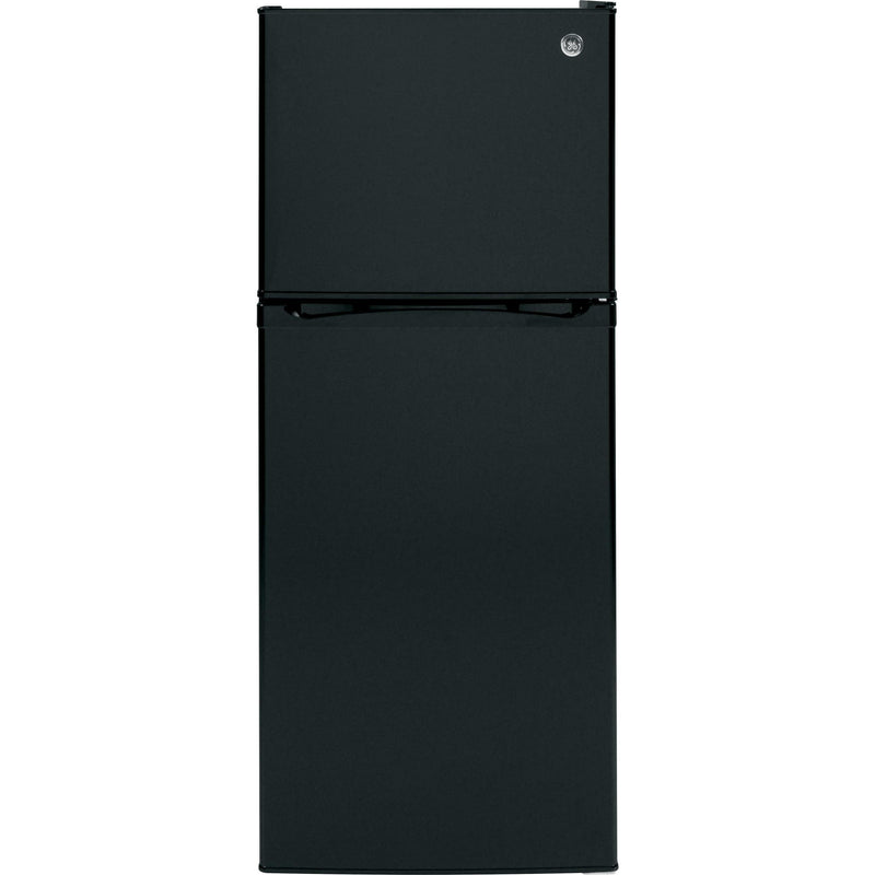 GE 24-inch, 11.6 cu. ft. Top Freezer Refrigerator GPE12FGKBB IMAGE 1