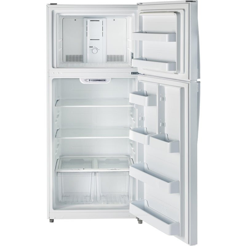 Moffat 30-inch, 18 cu. ft. Top Freezer Refrigerator MTE18GTKWW IMAGE 3