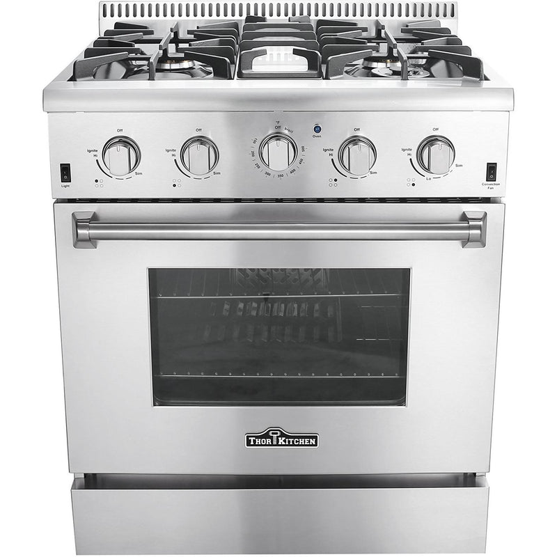 Thor Kitchen 30-inch Freestanding Gas Range with Convection Technology HRG3080U IMAGE 1