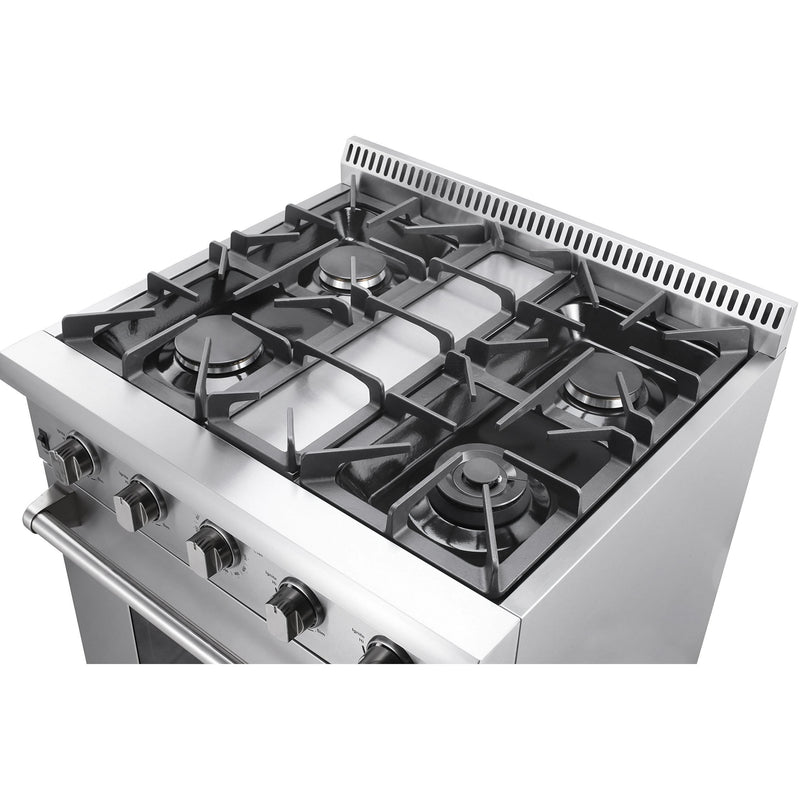 Thor Kitchen 30-inch Freestanding Gas Range with Convection Technology HRG3080U IMAGE 3
