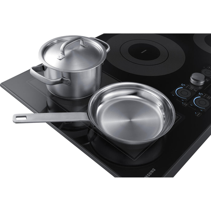 Samsung 36-inch Built-in Induction Cooktop with Virtual Flame Technology™ NZ36K7880UG/AA IMAGE 6