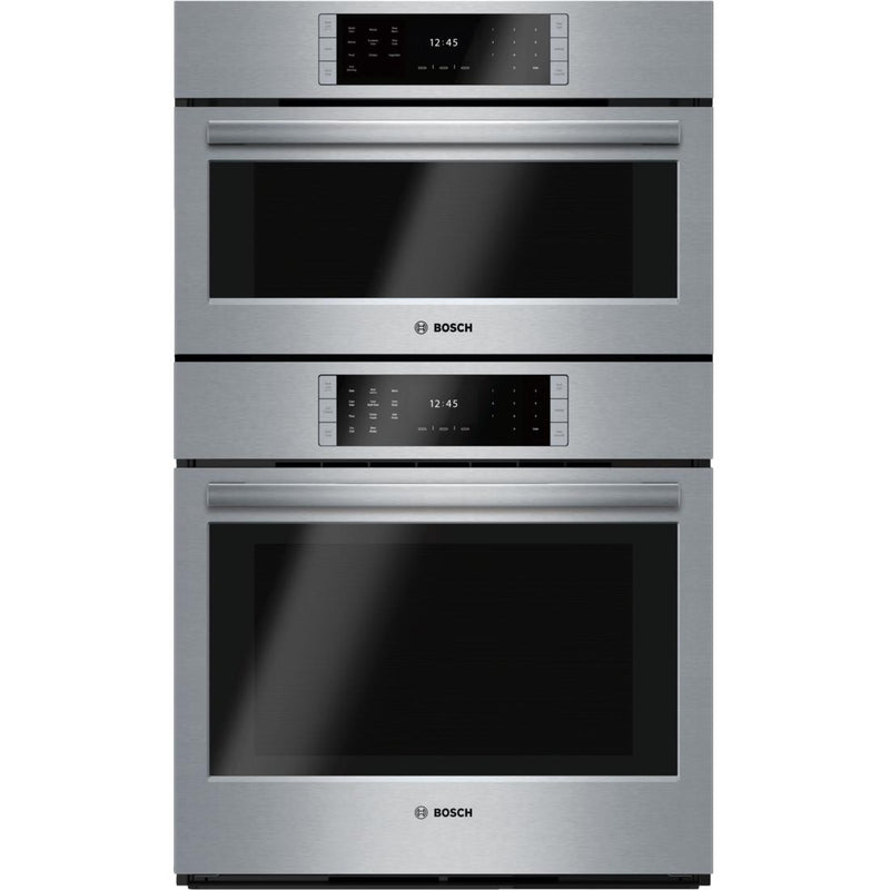 Bosch 30-inch, 6 cu. ft. Built-in Double Wall Oven with Convection HSLP751UC IMAGE 1