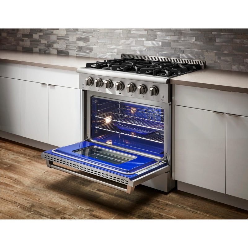 Thor Kitchen 36-inch Freestanding Gas Range HRG3618U IMAGE 12