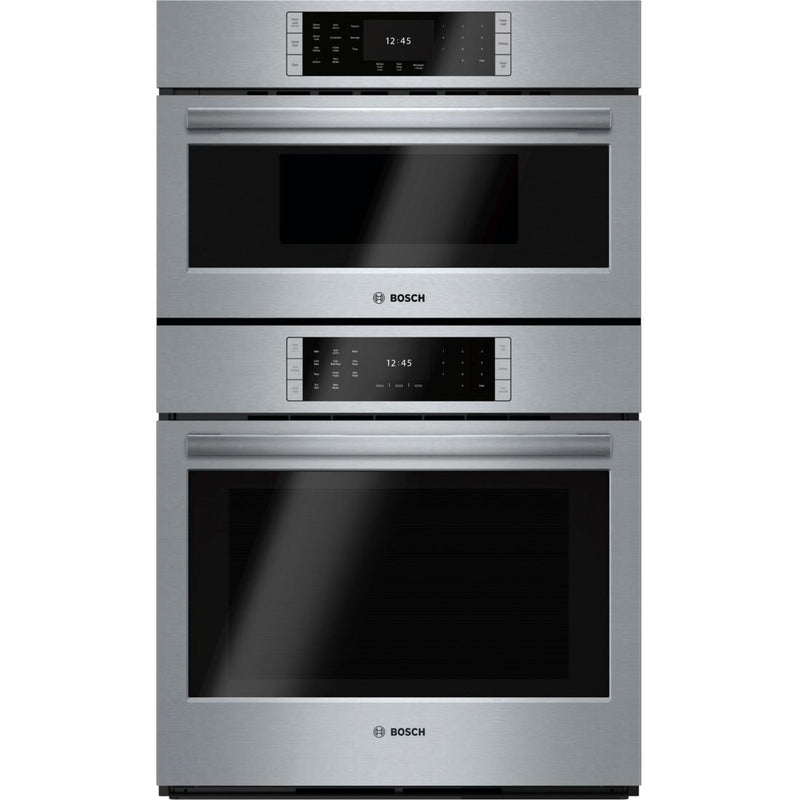 Bosch 30-inch, 4.6 cu. ft. Built-in Combination Wall Oven with EcoClean™ HBLP752UC IMAGE 1