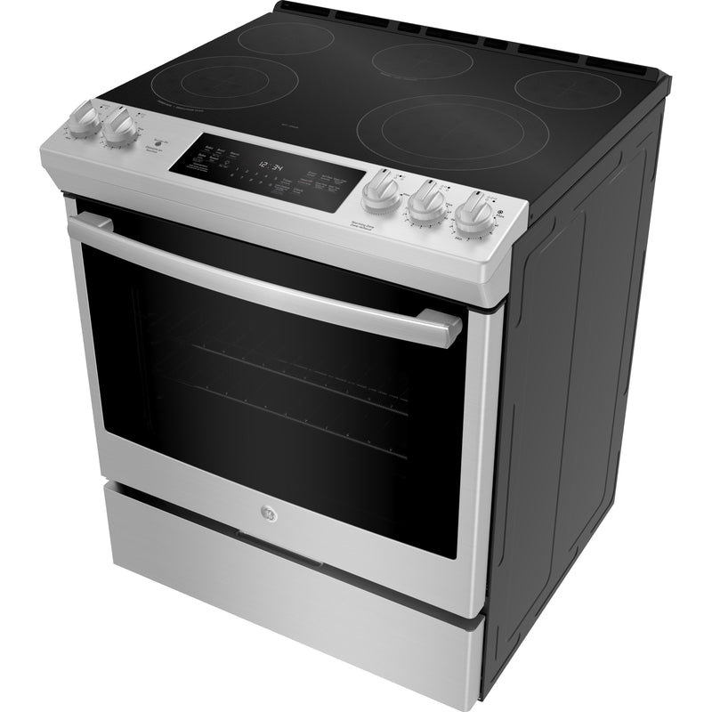 GE 30-inch Slide-in Electric Range with Self-Cleaning Oven JCS840SMSS IMAGE 2