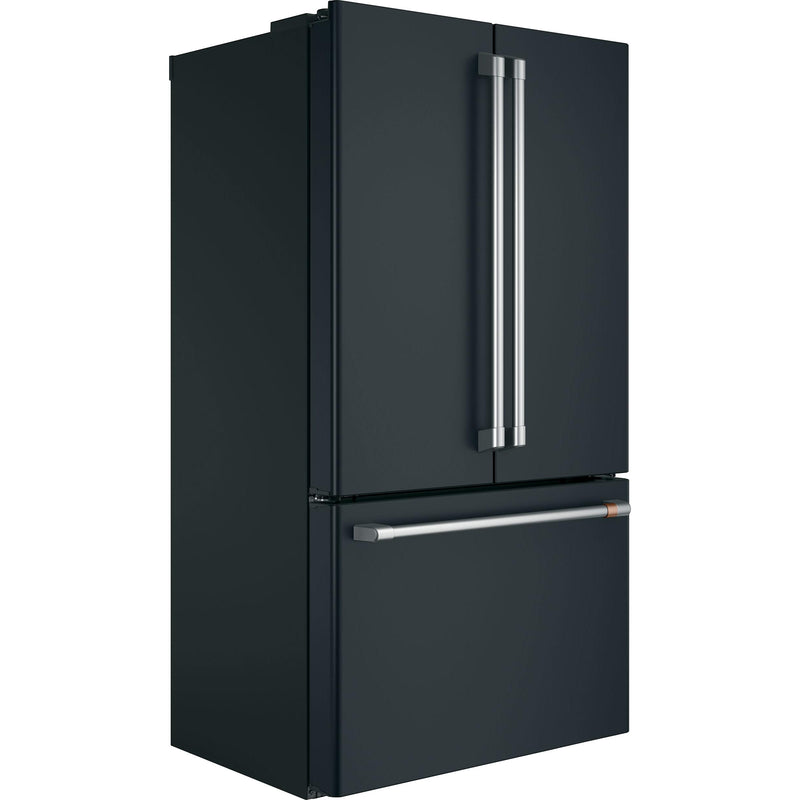 Café 36-inch, 23.1 cu.ft. Counter-Depth French 3-Door Refrigerator with WiFi Connect CWE23SP3MD1 IMAGE 2