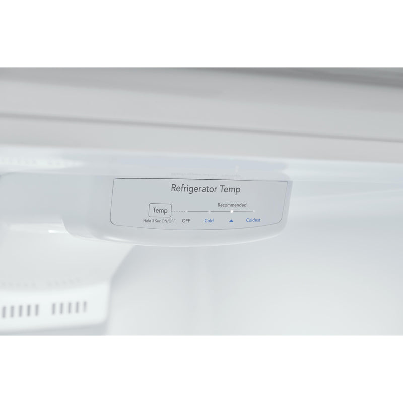 Frigidaire 24-inch, 11.6 cu. ft. Top Freezer Refrigerator FFET1222UW IMAGE 4