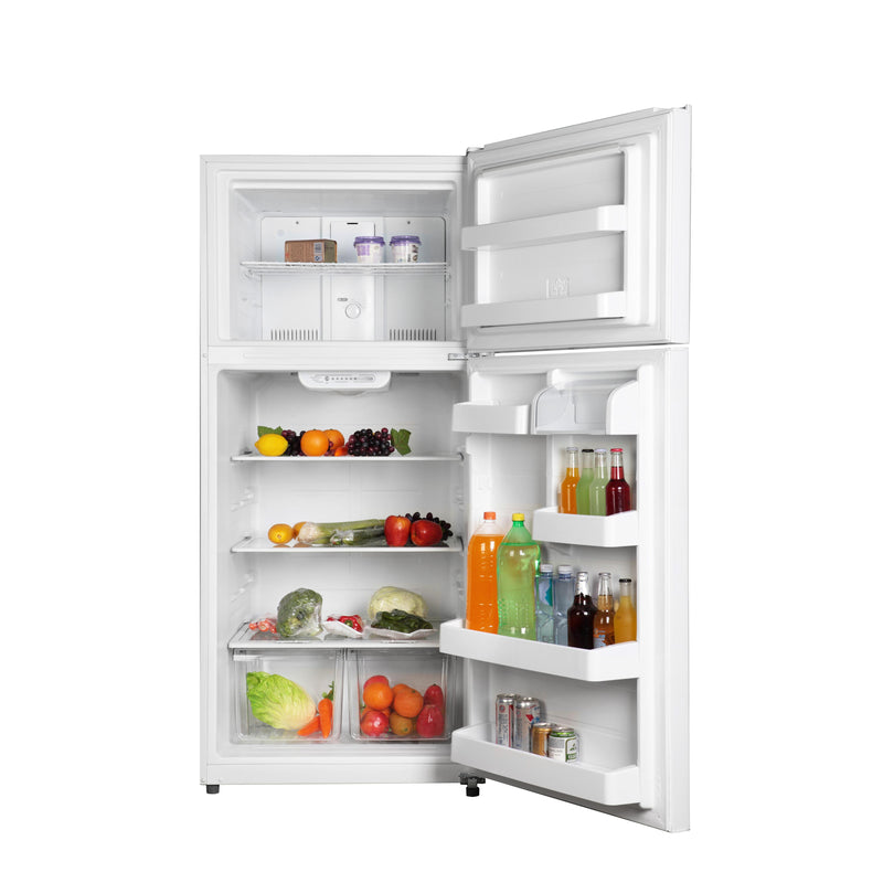 GE 30-inch 18 cu. ft. Top Freezer Refrigerator GTS18FTLKWW IMAGE 3