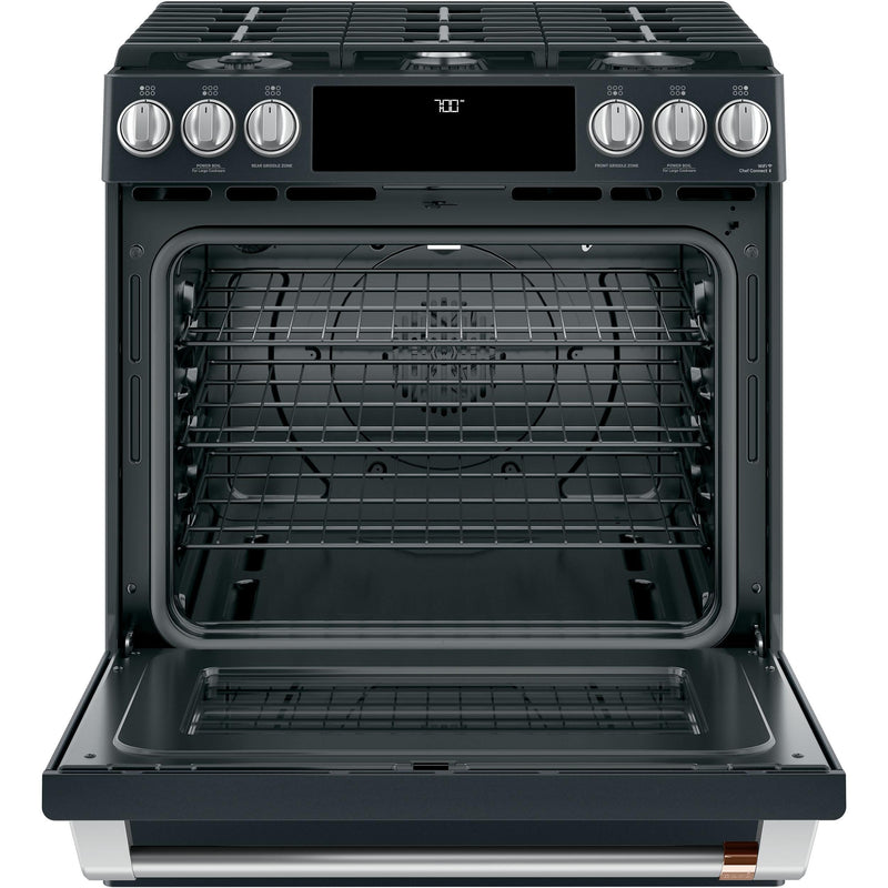 Café 30-inch Slide-In Gas Range with WiFi Connect CCGS700P3MD1 IMAGE 3