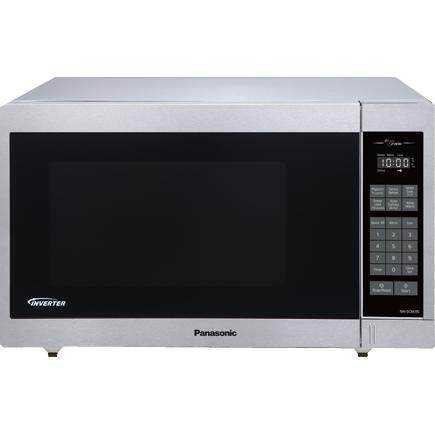 Panasonic 1.3 cu. ft. Countertop Microwave Oven with Inverter Technology NN-SC669S IMAGE 1