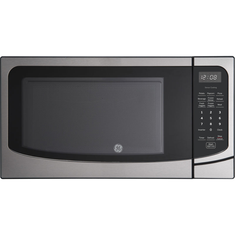 GE 22-inch, 1.6 cu.ft. Countertop Microwave Oven JEB2167RMSS IMAGE 1