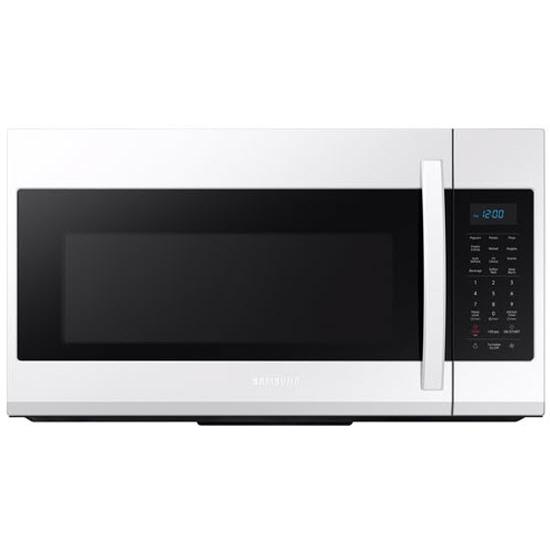 Samsung 30-inch, 1.9 cu.ft. Over-the-Range Microwave Oven with Eco Mode ME19R7041FW/AC IMAGE 1