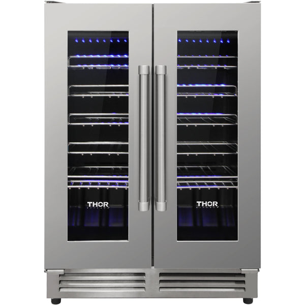 Thor Kitchen 42-Bottle Wine Cooler with 2 Temperature Zones TWC2402 IMAGE 1