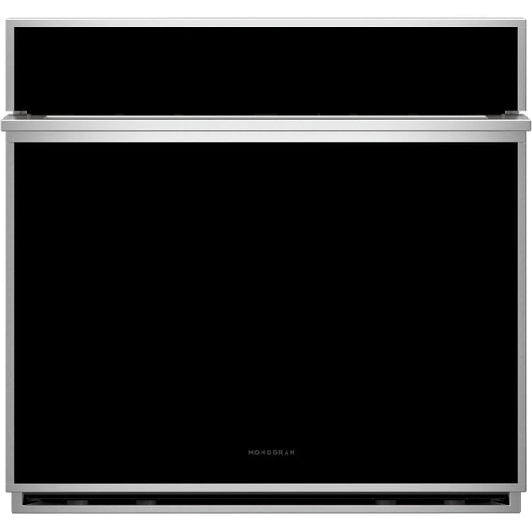 Monogram 30-inch, 5.0 cu.ft. Built-in Single Wall Oven with True European Convection ZTS90DSSNSS IMAGE 1