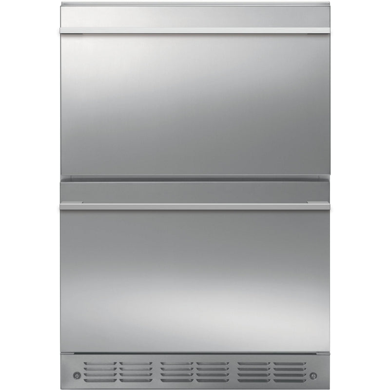 Monogram 24-inch, 5.0 cu.ft. Built-in Refrigerator Drawers with LED Lighting ZIDS240NSS IMAGE 1