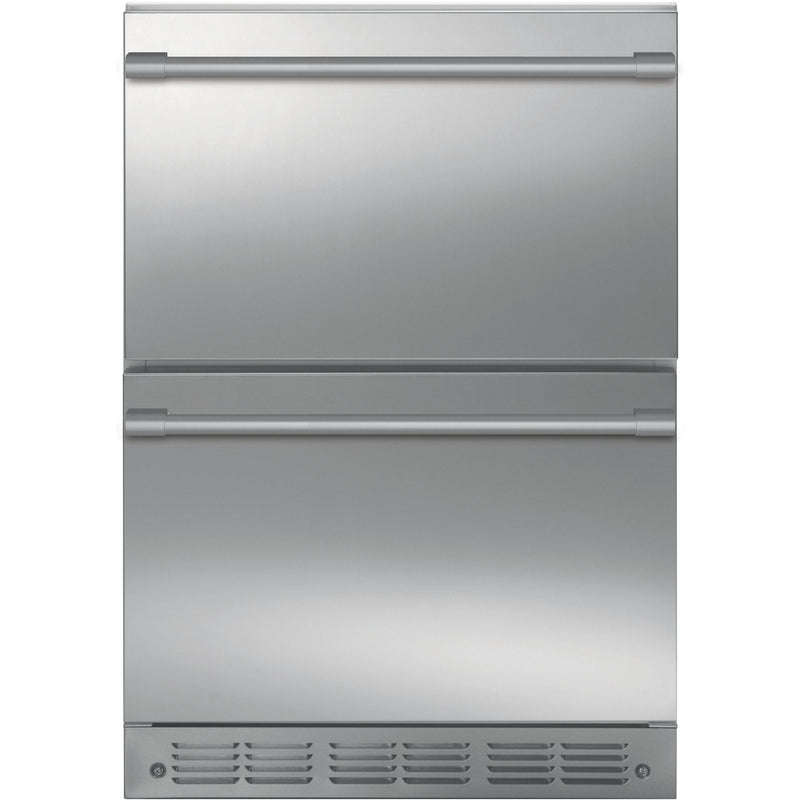 Monogram 24-inch, 5.0 cu.ft. Built-in Refrigerator Drawers with LED Lighting ZIDS240NSS IMAGE 2