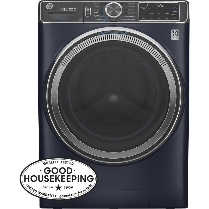 GE 5.8 cu.ft. Front Loading Washer with SmartDispense™ GFW850SPNRS IMAGE 2