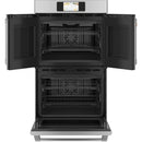 Café 30-inch, 10 cu. ft. Double Wall Oven with Convection CTD90FP2NS1 IMAGE 2