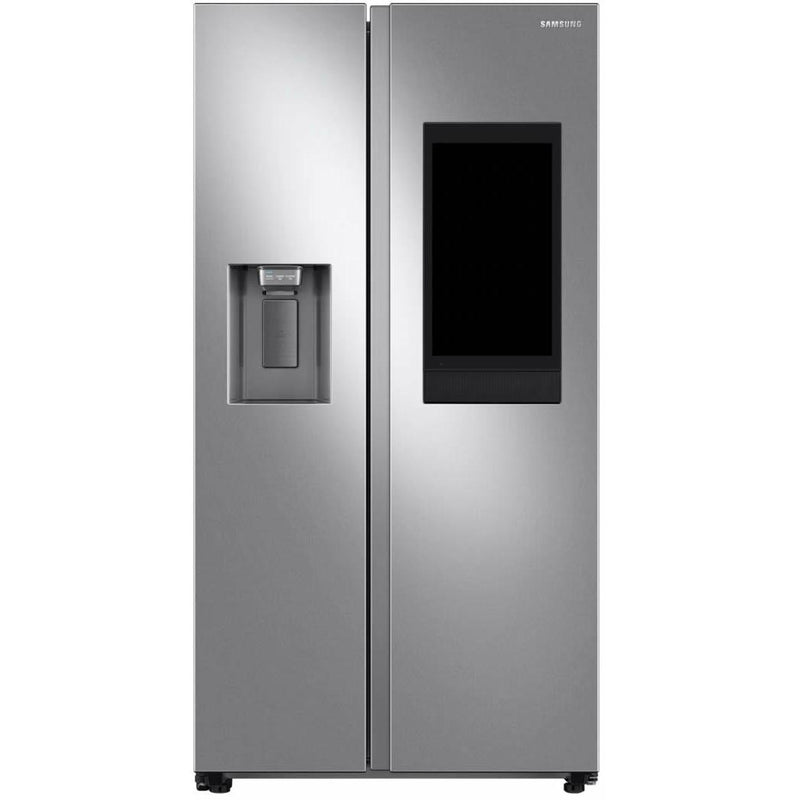 Samsung 36-inch, 21.5 cu.ft. Counter-Depth Side-by-Side Refrigerator with Family Hub™ RS22T5561SR/AC IMAGE 2