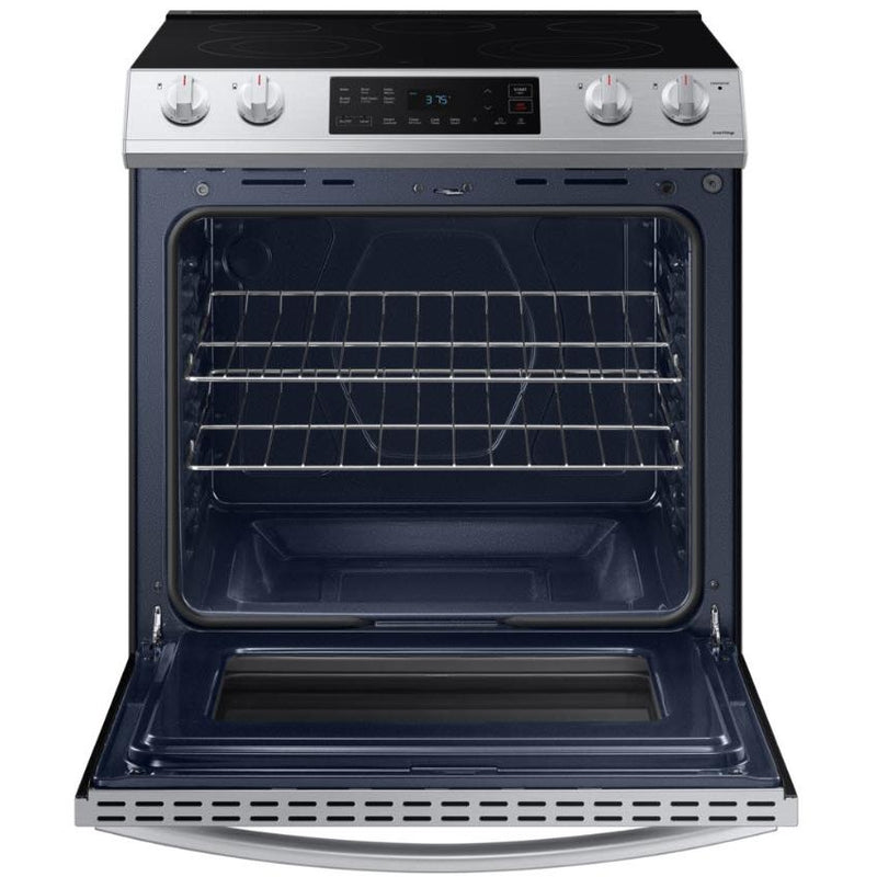 Samsung 30-inch Slide-in Electric Range with Wi-Fi Connectivity NE63T8111SS/AC IMAGE 5