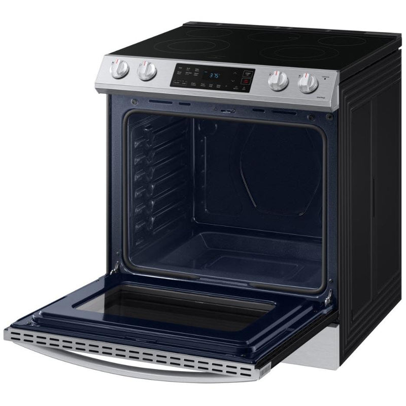 Samsung 30-inch Slide-in Electric Range with Wi-Fi Connectivity NE63T8111SS/AC IMAGE 6