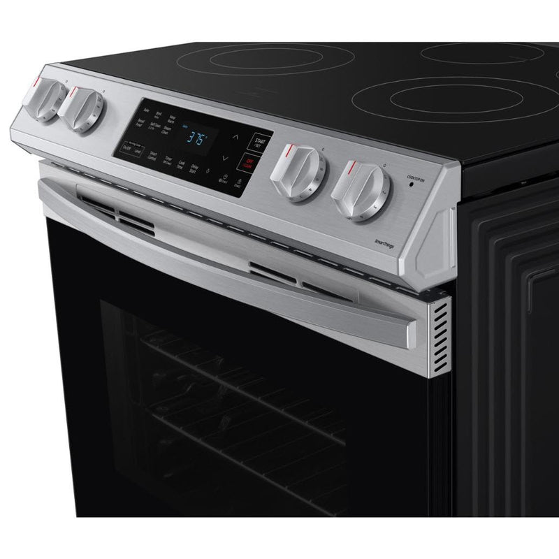 Samsung 30-inch Slide-in Electric Range with Wi-Fi Connectivity NE63T8111SS/AC IMAGE 9