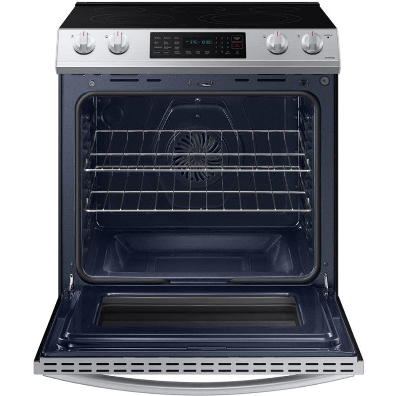 Samsung 30-inch Slide-in Electric Range with Wi-Fi Connectivity NE63T8311SS/AC IMAGE 5