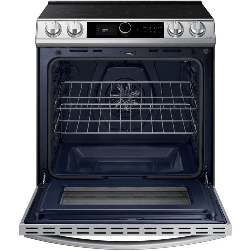 Samsung 30-inch Slide-in Electric Range with Wi-Fi Connectivity NE63T8711SS/AC IMAGE 5