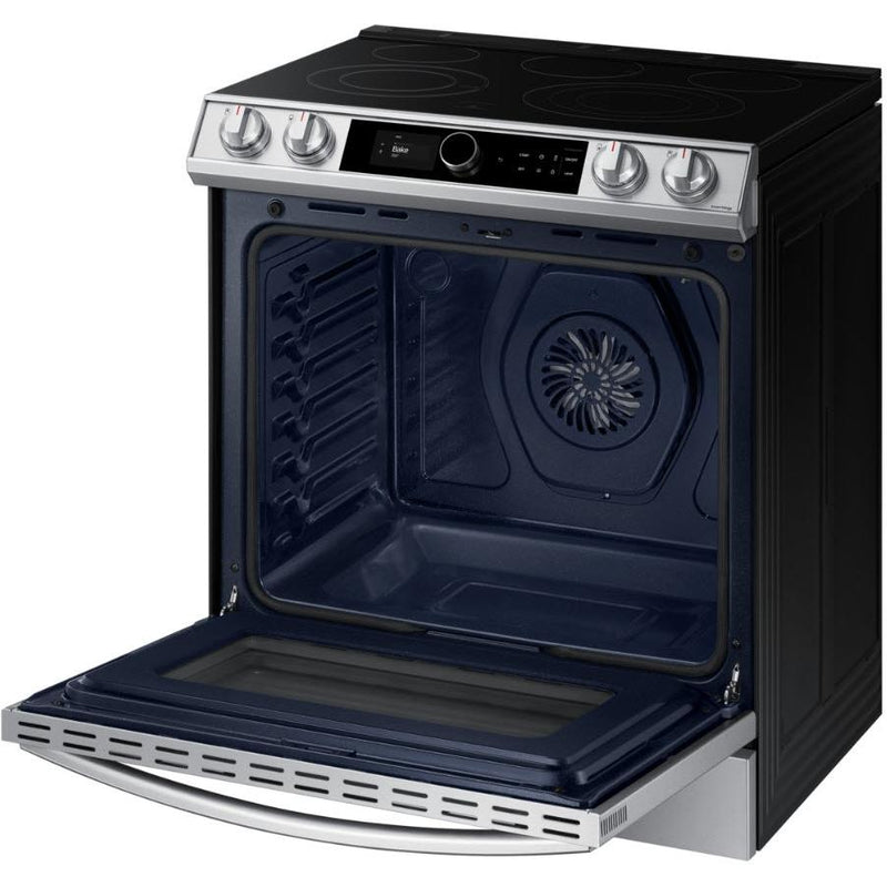 Samsung 30-inch Slide-in Electric Range with Wi-Fi Connectivity NE63T8711SS/AC IMAGE 6