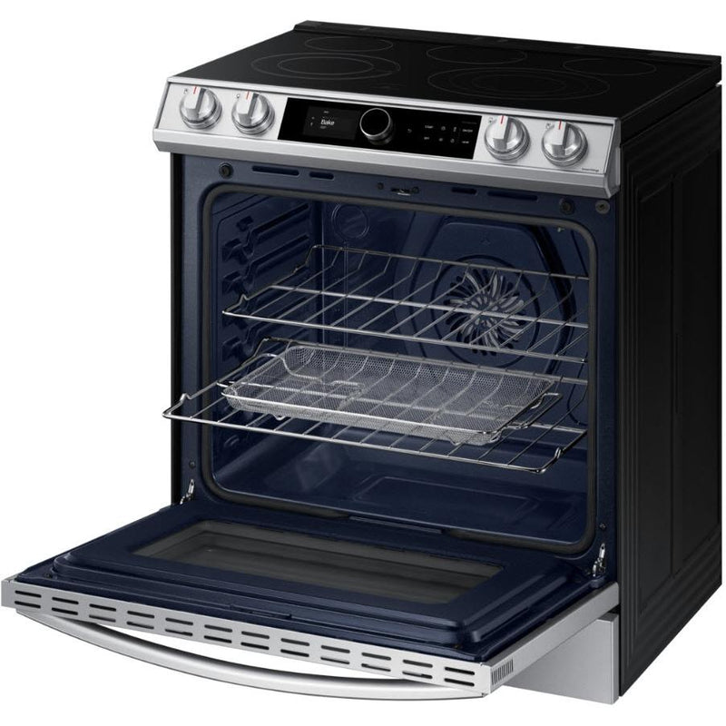 Samsung 30-inch Slide-in Electric Range with Wi-Fi Connectivity NE63T8711SS/AC IMAGE 7
