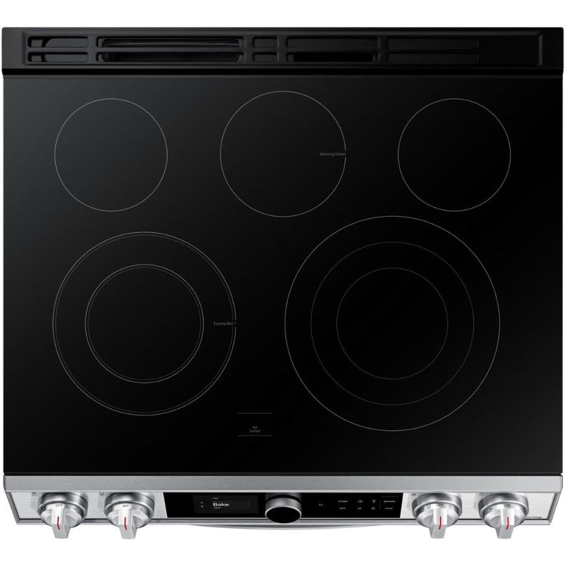 Samsung 30-inch Slide-in Electric Range with Wi-Fi Connectivity NE63T8711SS/AC IMAGE 8
