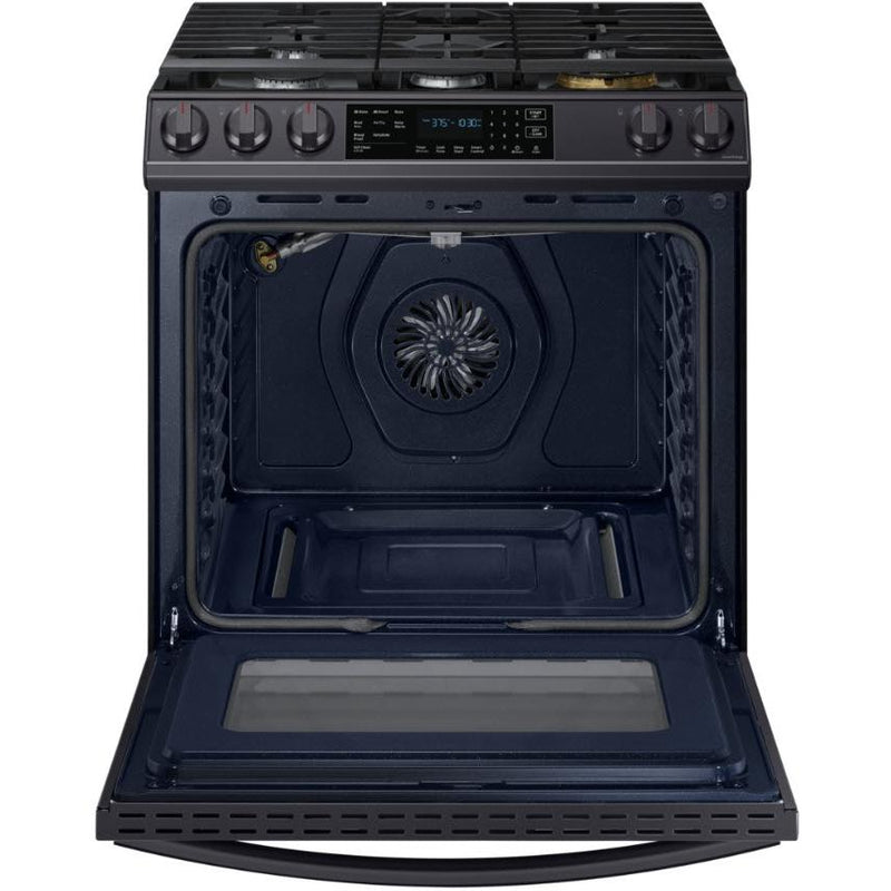 Samsung 30-inch Slide-in Gas Range with Wi-Fi Technology NX60T8511SG/AA IMAGE 4