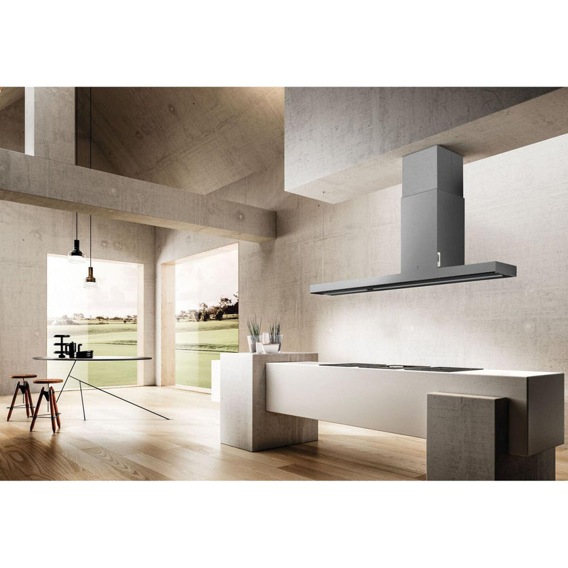 Elica 70-inch Haiku Island Ceiling Mount Range Hood EHI670SS IMAGE 2