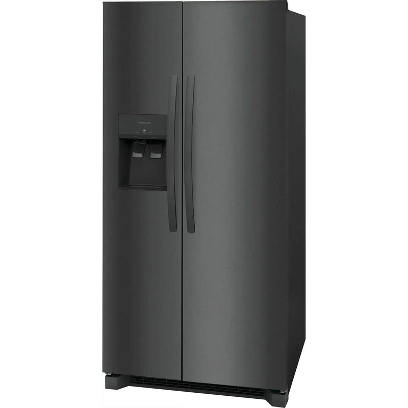 Frigidaire 33-inch, 22.2 cu.ft. Freestanding Side-by-Side Refrigerator with Ice and Water Dispensing System FRSS2323AD IMAGE 2