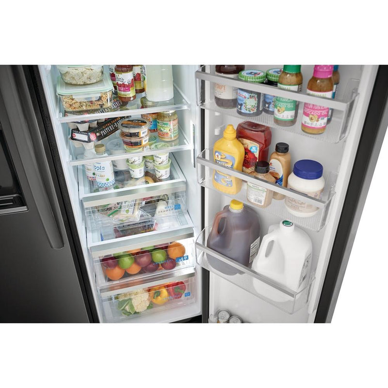 Frigidaire Gallery 36-inch, 22.2 cu.ft. Counter-Depth Side-by-Side Refrigerator with Ice and Water Dispensing System GRSC2352AD IMAGE 9