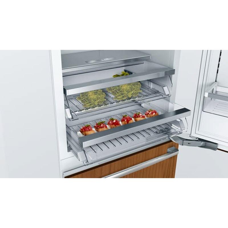 Bosch 30-inch, 16 cu.ft. Built-in Bottom Freezer Refrigerator with Home Connect™ B30IB905SP IMAGE 4